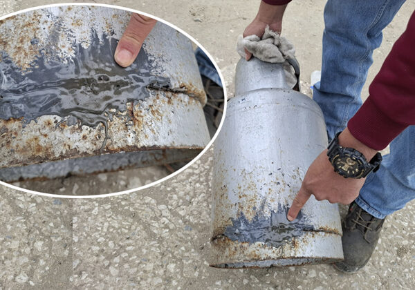 Uso de jabón para sellar fugas de los tanques de gas arriesga a familias