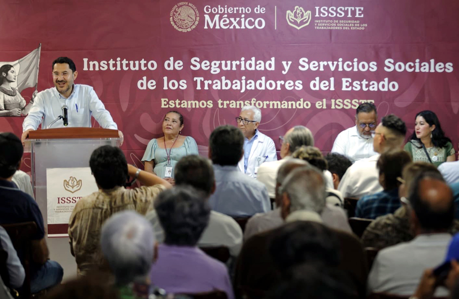 El director general del ISSSTE anunció proyectos de infraestructura médica, entre ellos una nueva clínica para Nuevo Laredo.