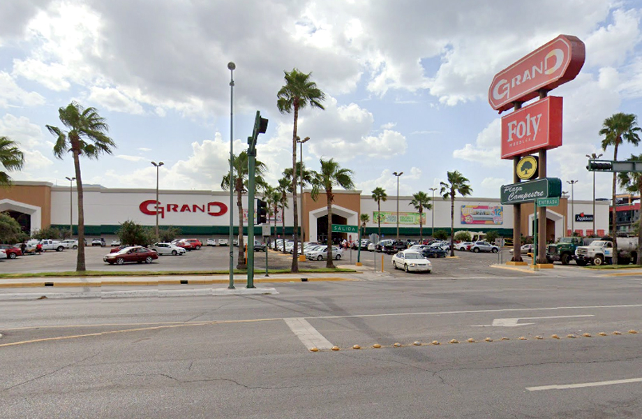 Tienda comercial Grande sucursal Campestre en Ciudad Victoria sitio donde se proyecta instalar el primer cargador pblico de la ruta hacia Nuevo Laredo