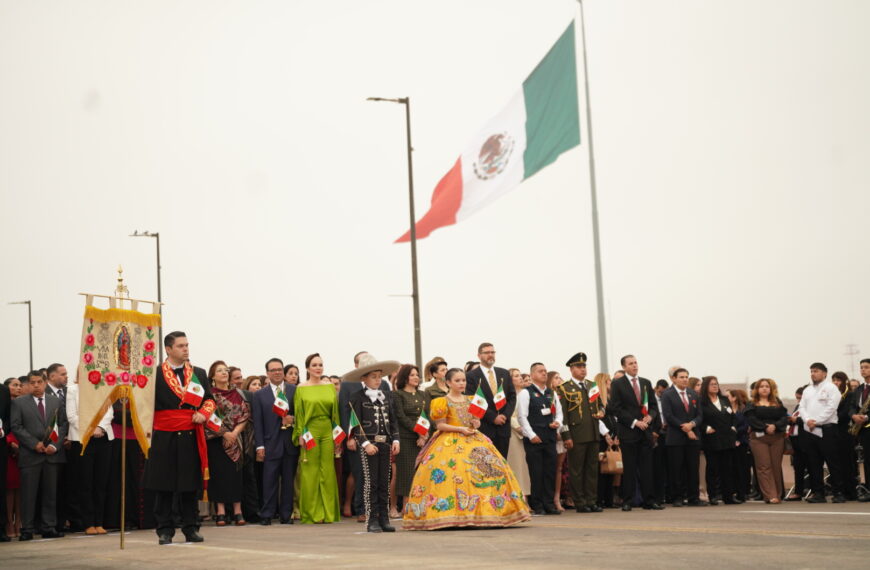 Celebran los dos Laredos su alianza estratégica en la Ceremonia del Abrazo 2026; nombran a Carmen Lilia Señora Internacional 2026