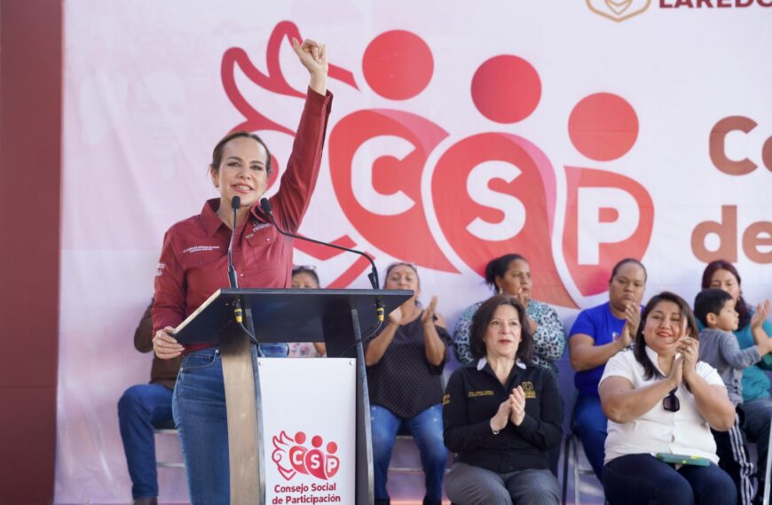 Se unen colonias del sur de Nuevo Laredo a Consejos Sociales de Participación; trabajarán de la mano con gobierno municipal