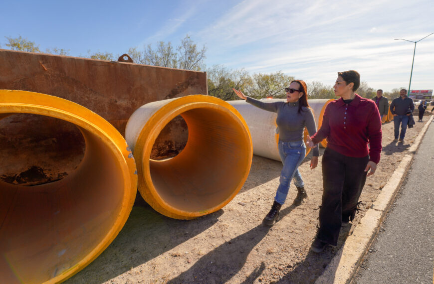 Avanza la transformación de la infraestructura hídrica con la rehabilitación de colector ribereño