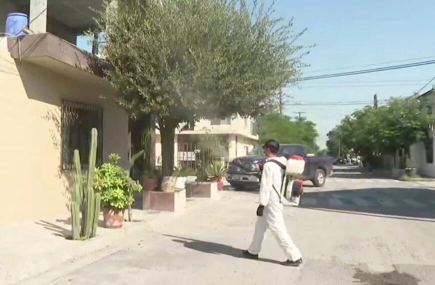 Intensifican autoridades de Salud del estado acciones de fumigación contra el dengue