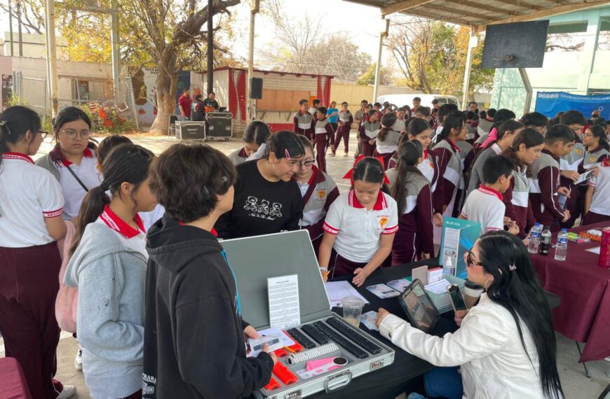 El Imjuve lleva Brigada de Contacto Joven a secundaria 7 y beneficia a 400 estudiantes