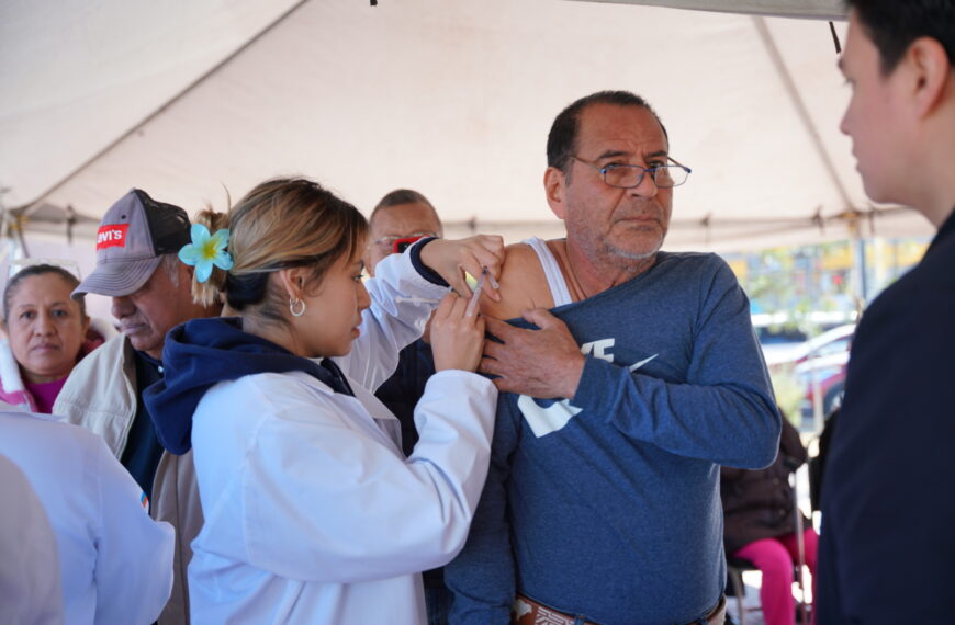 El gobierno municipal refuerza las acciones preventivas con jornada de vacunación contra el sarampión