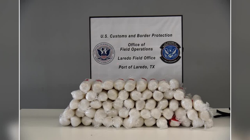 Incautan metanfetamina por valor de medio millón de dólares en el cruce fronterizo de Laredo