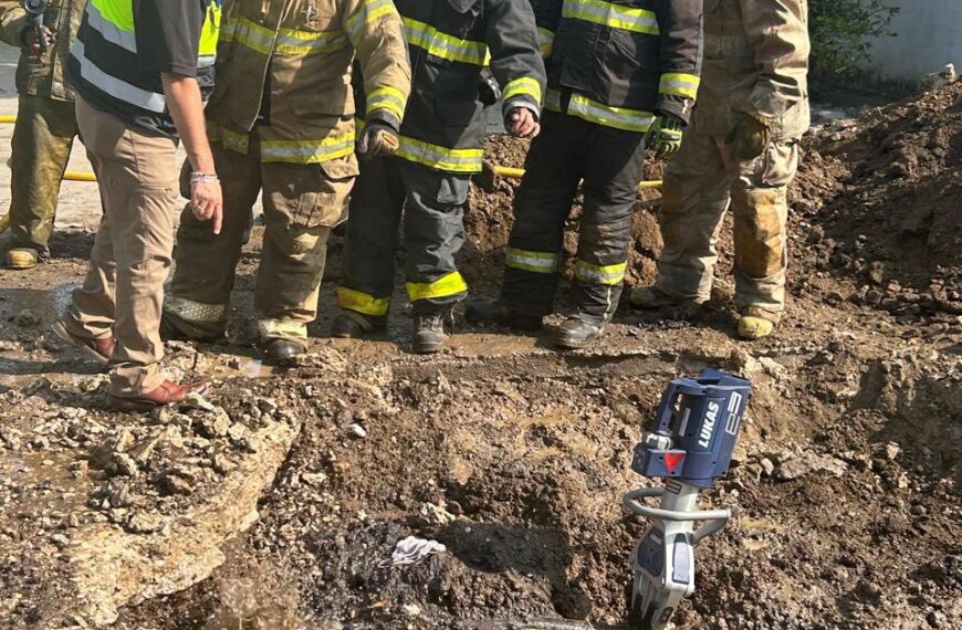 Por presunta fuga de gas evacúan escuela primaria en el sur de Tamaulipas