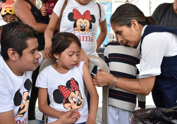 Falta cubrir casi la mitad de la meta de vacunación contra el sarampión en Tamaulipas