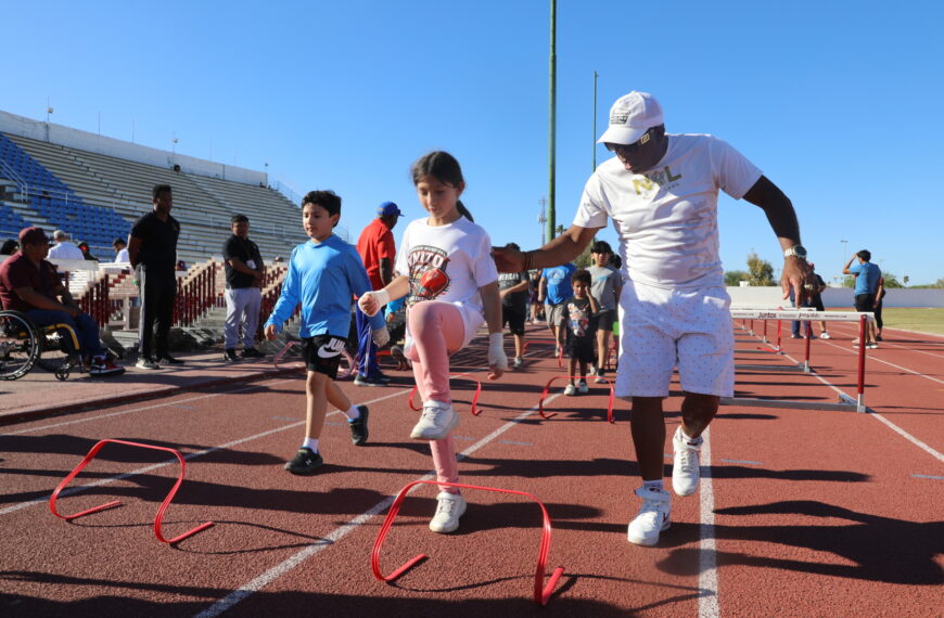 Impulsa gobierno municipal el atletismo con equipamiento y capacitación especializada
