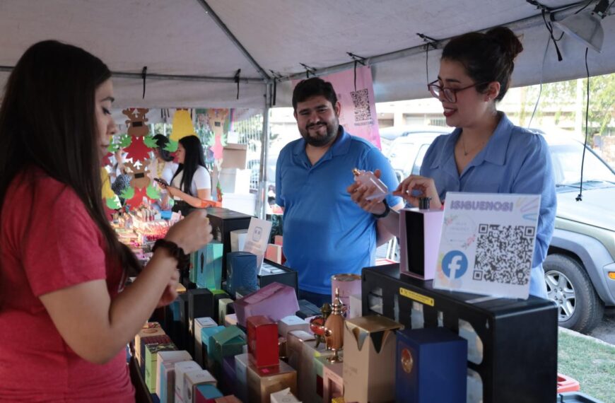 Invita gobierno municipal al Bazar Primavera en la Plaza de la Mujer
