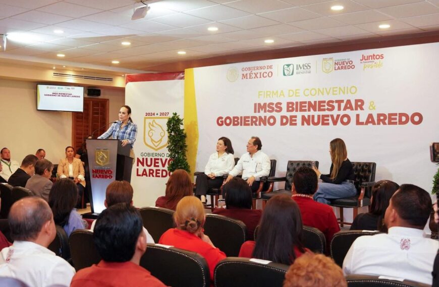 IMSS-Bienestar y el gobierno municipal formalizan convenio para ampliar cobertura de salud