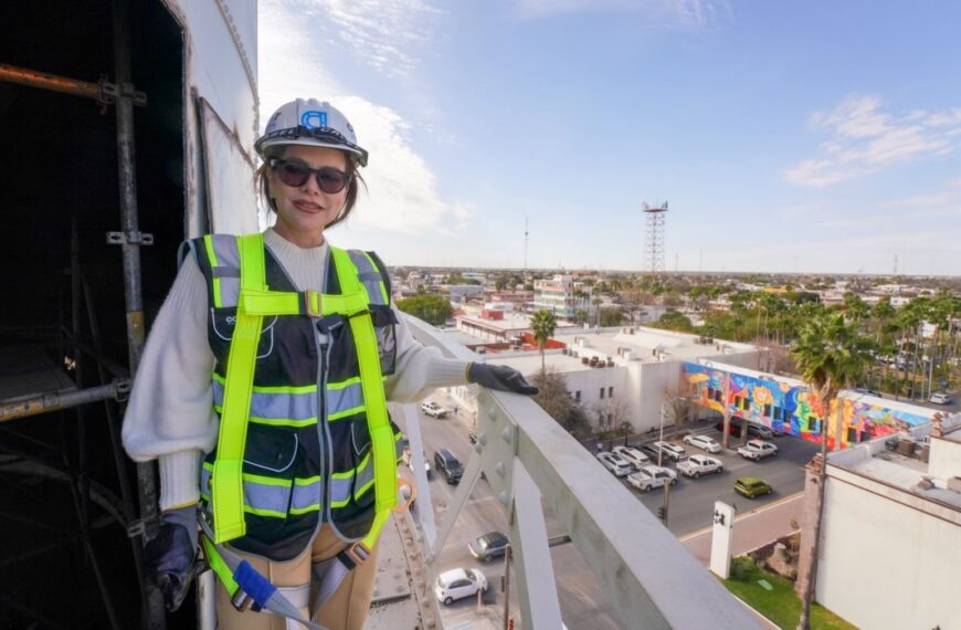 Supervisa Carmen Lilia avances en obra del Museo de Ciencia y Tecnología y Planetario