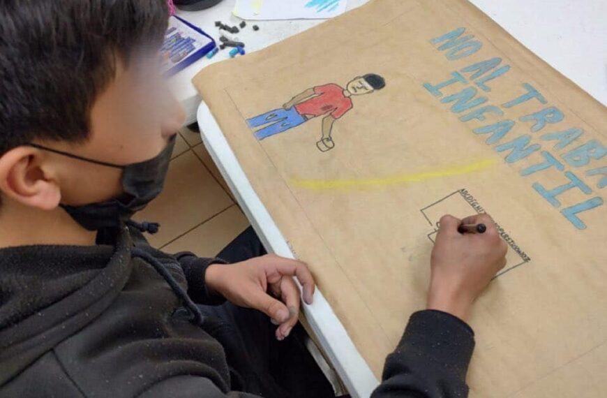 El DIF Nuevo Laredo invita a niños y adolescentes a participar en concurso estatal de dibujo sobre trabajo infantil