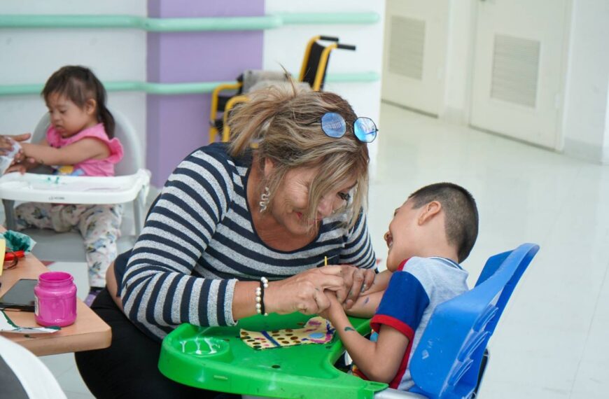 Fortalece DIF atención inclusiva en la guardería especial del Centro de Rehabilitación Integral