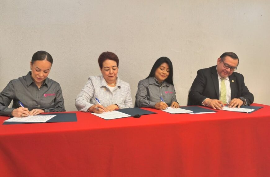 Firman convenio de colaboración el Inmujer y la Canacintra para promover la igualdad de género