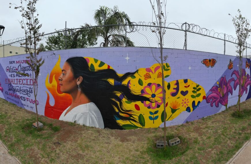 Develan mural conmemorativo por el Día internacional de la Mujer en Nuevo Laredo