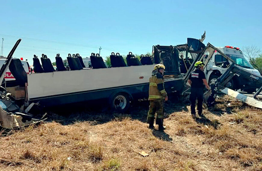 Accidente deja a 15 peregrinas lesionadas en Tamaulipas; iban al santuario El Chorrito