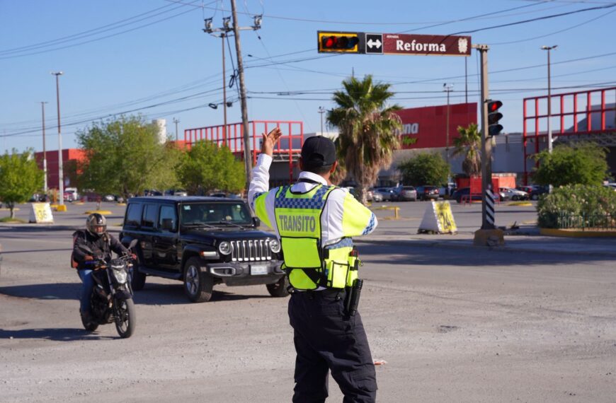 Exhorta Dirección de Tránsito a respetar normas viales en temporada vacacional
