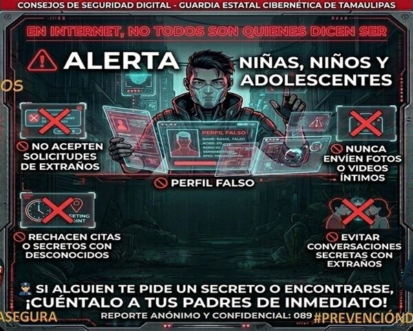 Alertan en Tamaulipas por ciberacoso y emiten una guía para frenarlo