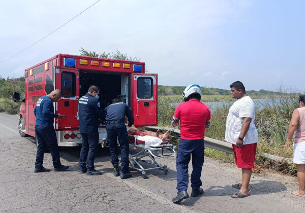 Ataca cocodrilo a pescador en el sur de Tamaulipas; está en riesgo de perder un brazo