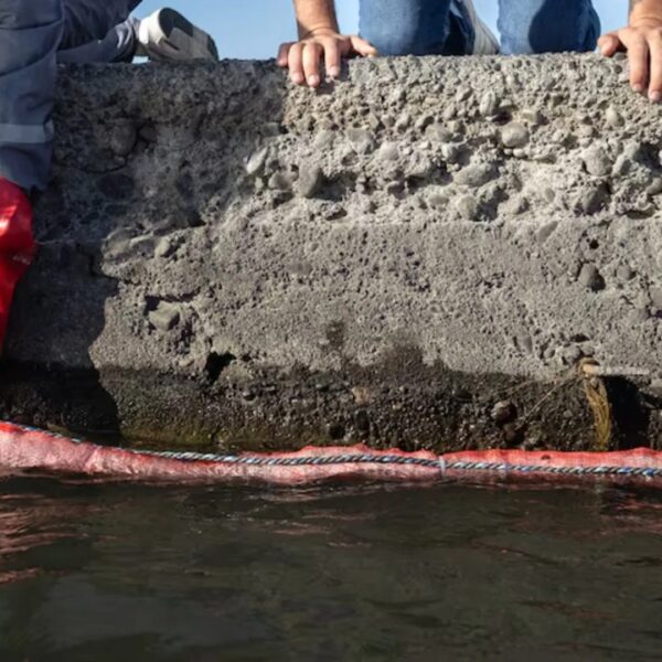 Recolectan cabello humano y de mascotas para contener y retirar petróleo del mar en Tamaulipas