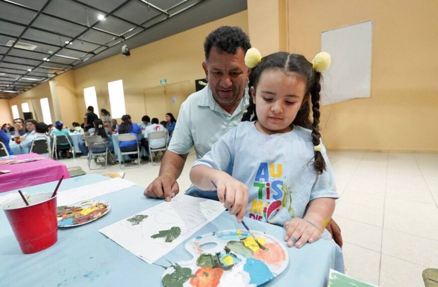 Conmemora DIF el Día del Autismo con actividades que fortalecen la inclusión familiar
