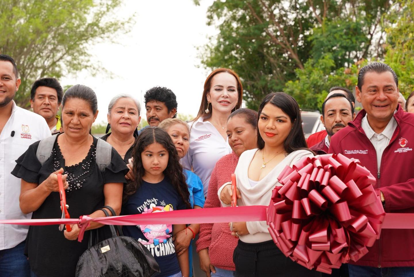 Vecinos de Palmares estrenan calles dignas tras la entrega de obras de repavimentación