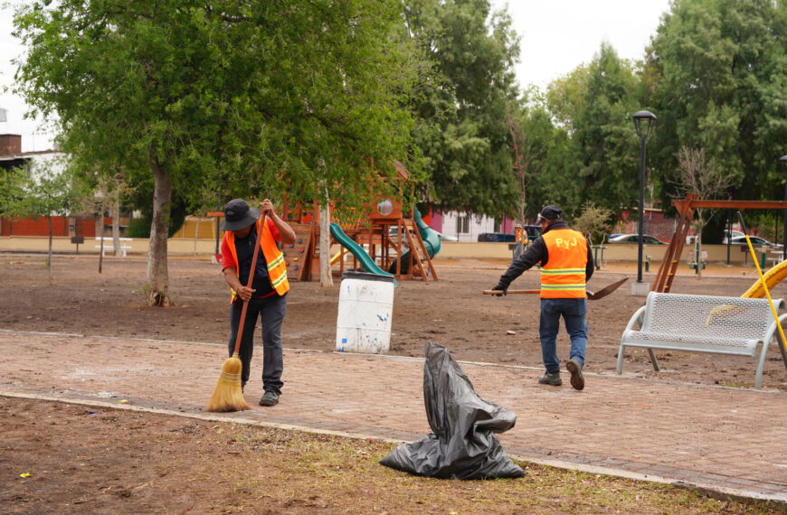 El gobierno municipal garantiza espacios limpios tras celebraciones de Pascua