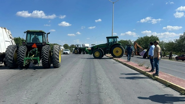 Agricultores de Tamaulipas se suman al paro nacional y anuncian bloqueos este lunes