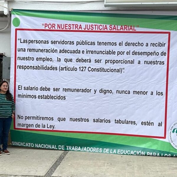 Exigen salarios dignos en el Instituto Tamaulipeco de Educación para los Adultos