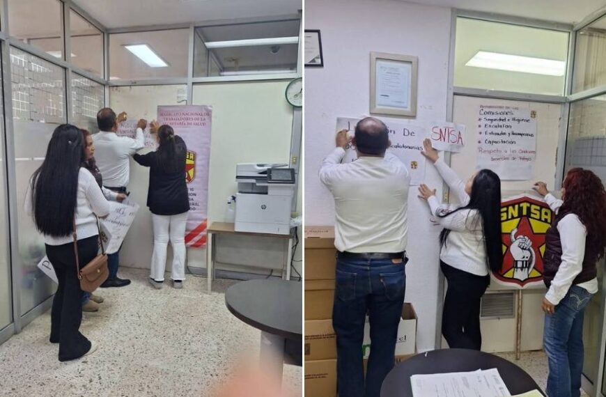 Continúa paro en Hospital General de Nuevo Laredo; los trabajadores exigen plazas y pagos atrasados