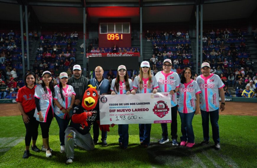 Familias acuden al parque La Junta y se suman al Juego con causa de DIF Nuevo Laredo