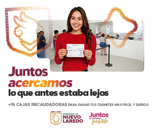 Promotional banner for Nuevo Laredo Zoo showing lemurs, a kangaroo, capybaras and tropical plants with the slogan 'La aventura te espera! Visita el Zoológico de Nuevo Laredo'.